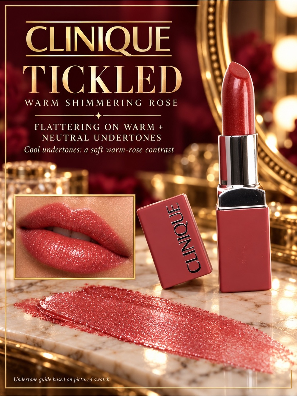 Clinique tickled lipstick